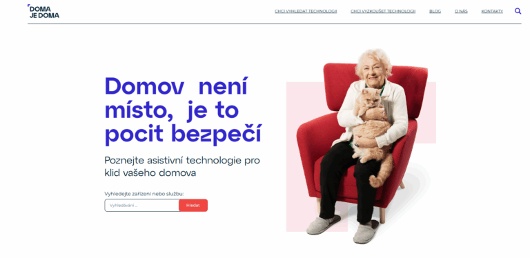 Vyhledejte si asistivní technologie na portálu Doma je doma